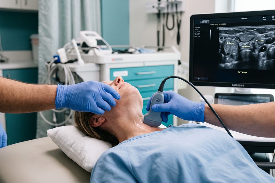 Ultrassom de Tireoide (com e sem Doppler)
